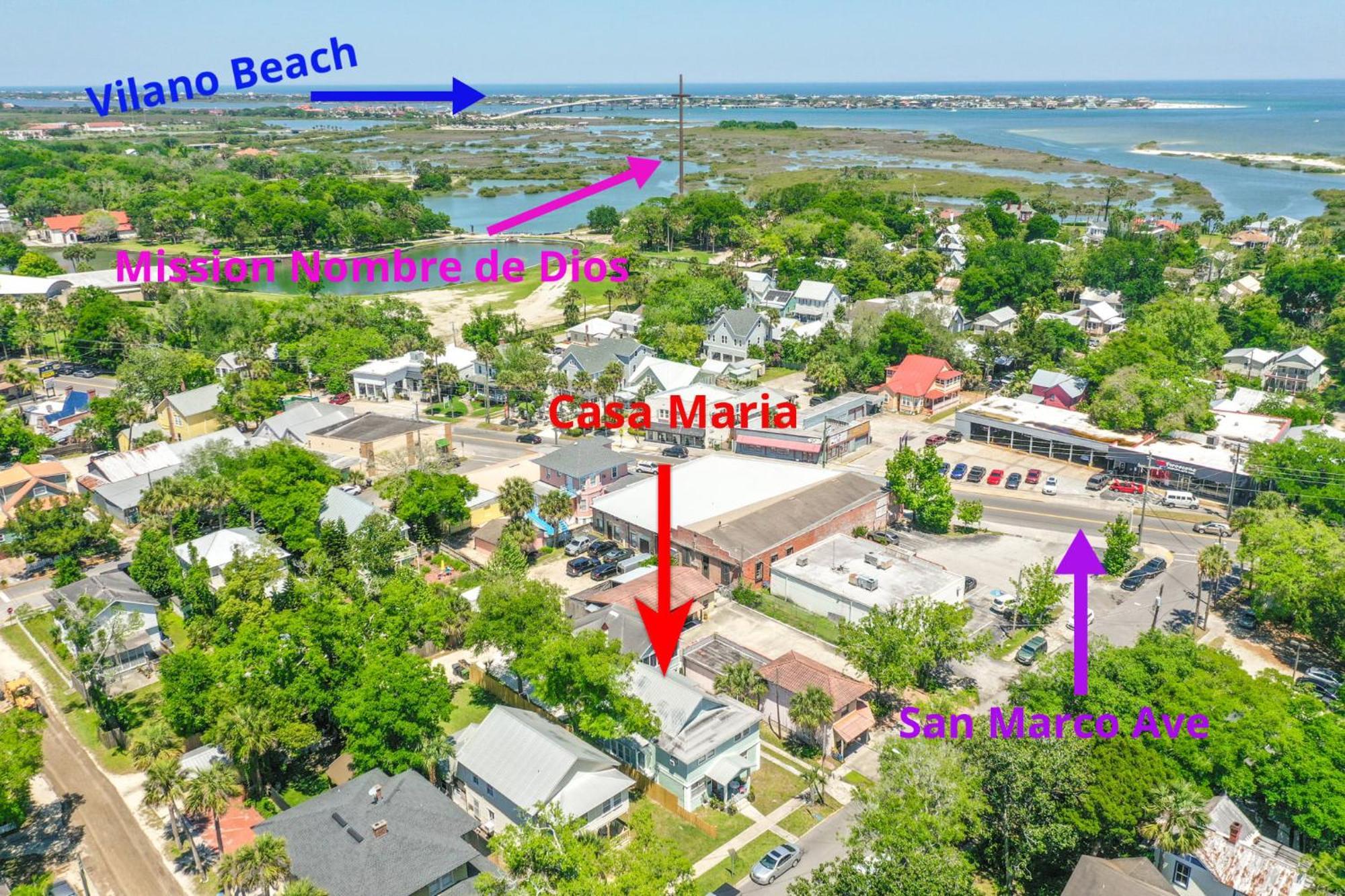 Casa Maria 2- Charming, Quaint Apt Next To Everything Downtown! St. Augustine Zewnętrze zdjęcie
